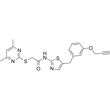 SirReal1-O-propargyl Structure