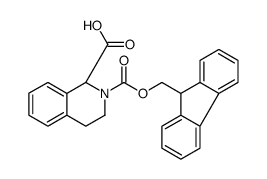 FMOC-L-1,2,3,4-TETRAHYDROISOQUINOLINE-1-CARBOXYLIC ACID structure