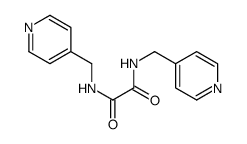 N,N'-bis(pyridin-4-ylmethyl)oxamide结构式