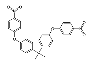 1-(4-nitrophenoxy)-4-[2-[4-(4-nitrophenoxy)phenyl]propan-2-yl]benzene Structure