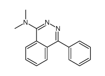 N,N-dimethyl-4-phenylphthalazin-1-amine结构式