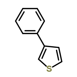 3-Phenylthiophene Structure