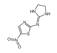 (4,5-dihydro-1H-imidazol-2-yl)-(5-nitro-thiazol-2-yl)-amine Structure