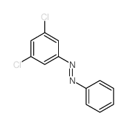 Diazene,1-(3,5-dichlorophenyl)-2-phenyl- Structure