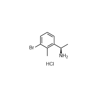 (R)-1-(3-溴-2-甲基苯基)乙胺盐酸盐图片