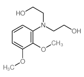 Ethanol,2,2'-[(2,3-dimethoxyphenyl)imino]di- (8CI)结构式