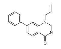 1-allyl-7-phenyl-1H-quinazolin-4-one Structure