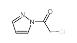 1H-Pyrazole, 1-(chloroacetyl)- (9CI) Structure