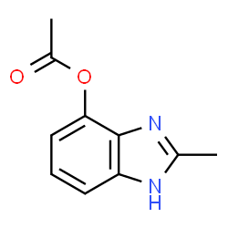 1H-Benzimidazol-4-ol,2-methyl-,acetate(ester)(9CI) picture