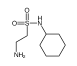 2-Amino-N-cyclohexylethanesulfonamide Structure