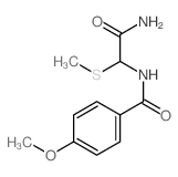 N-(carbamoyl-methylsulfanyl-methyl)-4-methoxy-benzamide picture