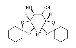 1,2:5,6-DI-O-CYCLOHEXYLIDENE-MYO-INOSITOL结构式