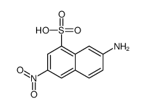 7-Amino-3-nitro-1-naphthalenesulfonic acid picture