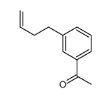 1-(3-(BUT-3-ENYL)PHENYL)ETHANONE结构式