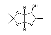 5-deoxy-1,2-O-isopropylidene-α-D-xylofuranoside Structure