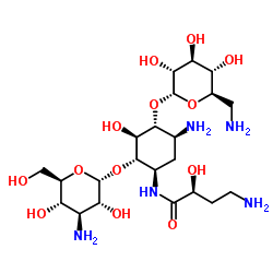 Amikacin Structure