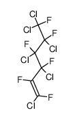 1,3,4,5,6,6-Hexachloro-1,2,3,4,5,6-hexafluoro-1-hexene Structure