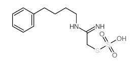 S-(2-Imino-2-((4-phenylbutyl)amino)ethyl) hydrogen thiosulfate picture