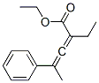 2-Ethyl-4-phenyl-2,3-pentadienoic acid ethyl ester结构式