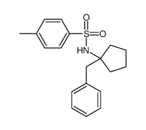 N-(1-benzylcyclopentyl)-4-methylbenzenesulfonamide结构式