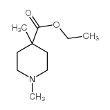 ethyl 1,4-dimethylpiperidine-4-carboxylate Structure