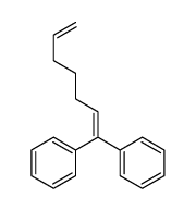 1-phenylhepta-1,6-dienylbenzene Structure