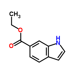 Ethyl-1H-indol-6-carboxylat Structure