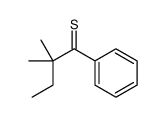 2,2-dimethyl-1-phenylbutane-1-thione Structure