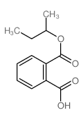 1,2-Benzenedicarboxylicacid, 1-(1-methylpropyl) ester picture