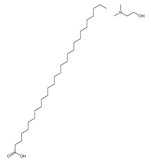 2-(dimethylamino)ethanol,octacosanoic acid结构式