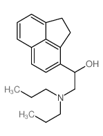 3-Acenaphthylenemethanol,a-[(dipropylamino)methyl]-1,2-dihydro-结构式