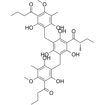 仙鹤草酚B结构式