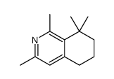 1,3,8,8-tetramethyl-6,7-dihydro-5H-isoquinoline Structure