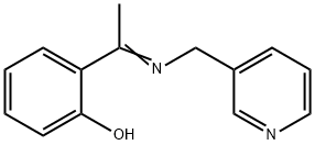 alpha-methyl-alpha-(3-pyridylmethylimino)-o-cresol Structure