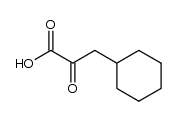 3-Cyclohexyl-2-oxopropanoic acid Structure