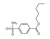 pentyl 4-sulfamoylbenzoate结构式