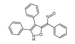 5-[nitroso(phenyl)methylidene]-3,4-diphenyl-2H-1,2-oxazole结构式