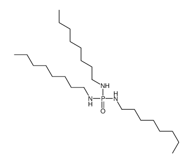 N-bis(octylamino)phosphoryloctan-1-amine Structure