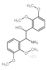 2-amino-1,2-bis(2,3-dimethoxyphenyl)ethanol structure