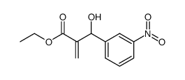 ethyl 2-(3-nitrohydroxybenzyl)acrylate结构式