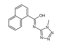 1-Naphthalenecarboxamide,N-(1-methyl-1H-tetrazol-5-yl)-(9CI) picture