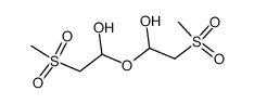 2,2'-bis-methanesulfonyl-1,1'-oxy-bis-ethanol结构式