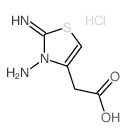 4-Thiazoleacetic acid,3-amino-2,3-dihydro-2-imino-, hydrochloride (1:1) picture