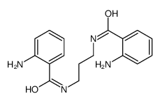 2-amino-N-[3-[(2-aminobenzoyl)amino]propyl]benzamide结构式