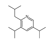 2-ISOBUTYL-3,5-DI-ISOPROPYLPYRIDINE结构式