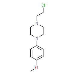 1-(2-Chloroethyl)-4-(4-methoxyphenyl)piperazine picture