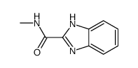 (9ci)-n-甲基-1H-苯并咪唑-2-羧酰胺结构式