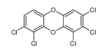 1,2,3,8,9-Pentachlorodibenzo-p-dioxin结构式