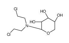 (Bis(chloro-2 ethyl)amino)-1-desoxy-1 beta-D-ribopyrannose [French] picture