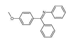 p-methoxybenzophenone phenylimine Structure